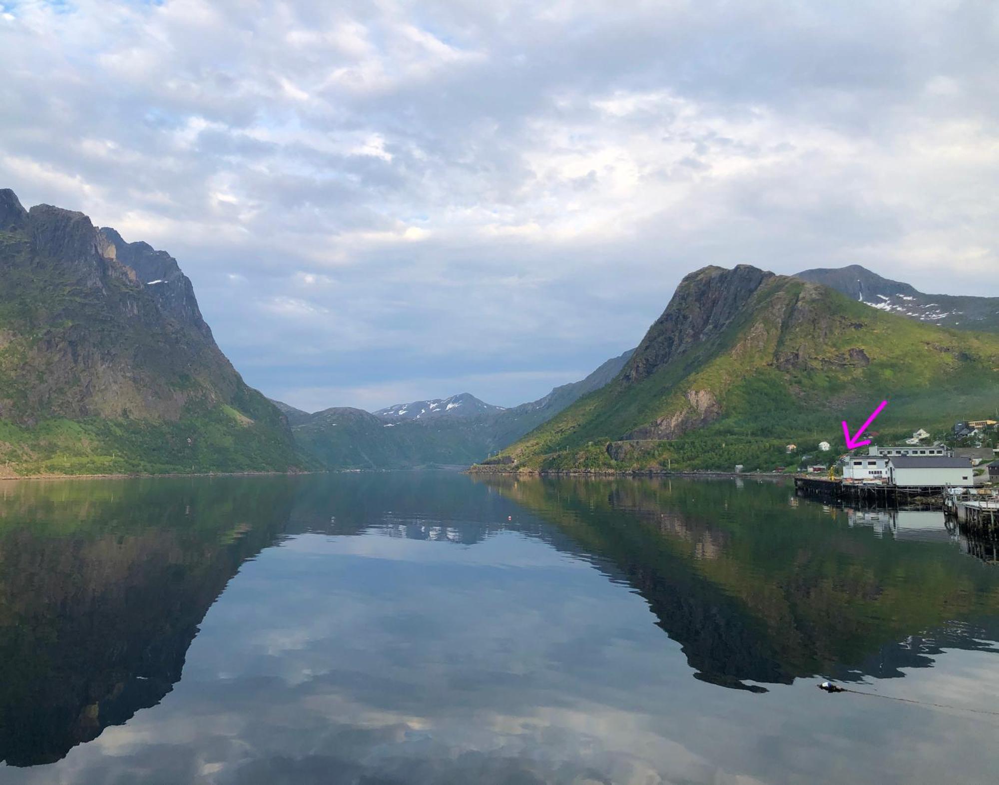 Vacation Home In Fjordgard With Views Of Segla And The Fjord エクステリア 写真