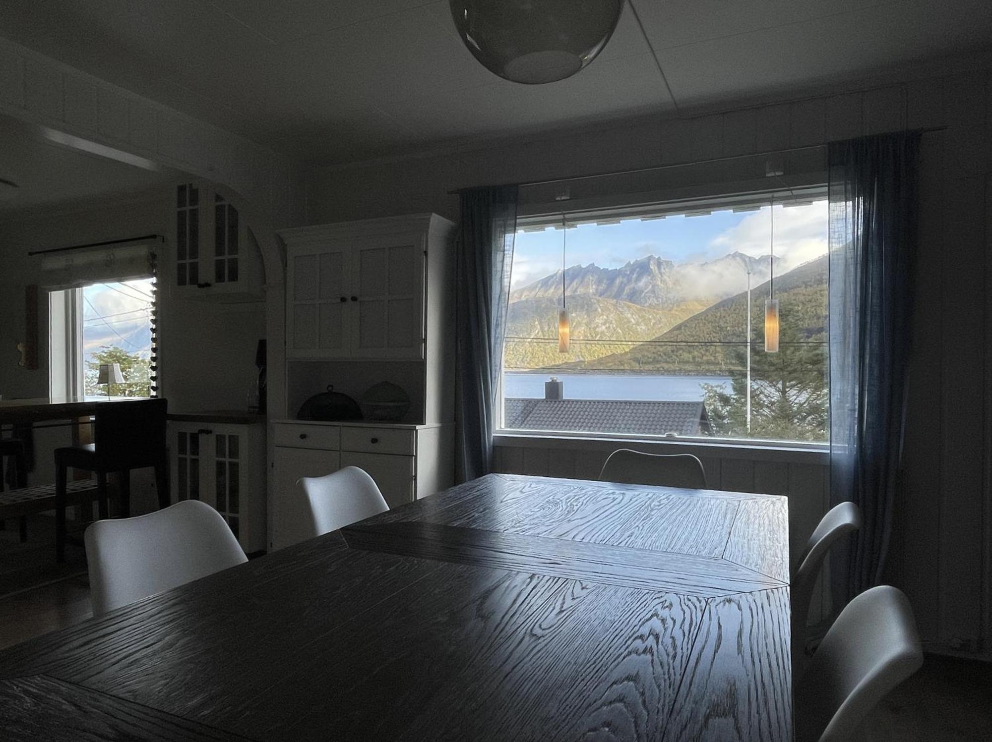 Vacation Home In Fjordgard With Views Of Segla And The Fjord エクステリア 写真